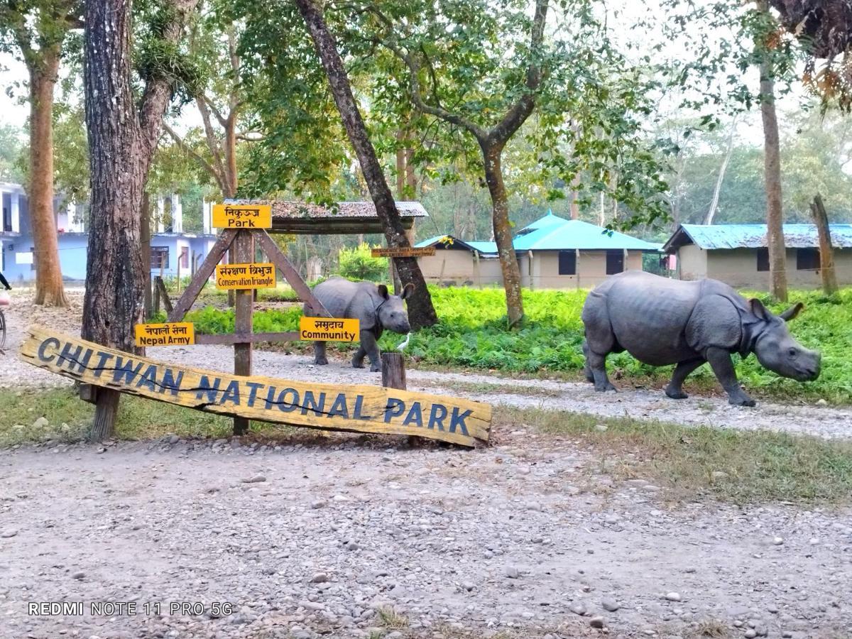 Hotel National Park Sauraha- Homely Stay And Peaceful Location With Jungle Safari Arrangements Экстерьер фото
