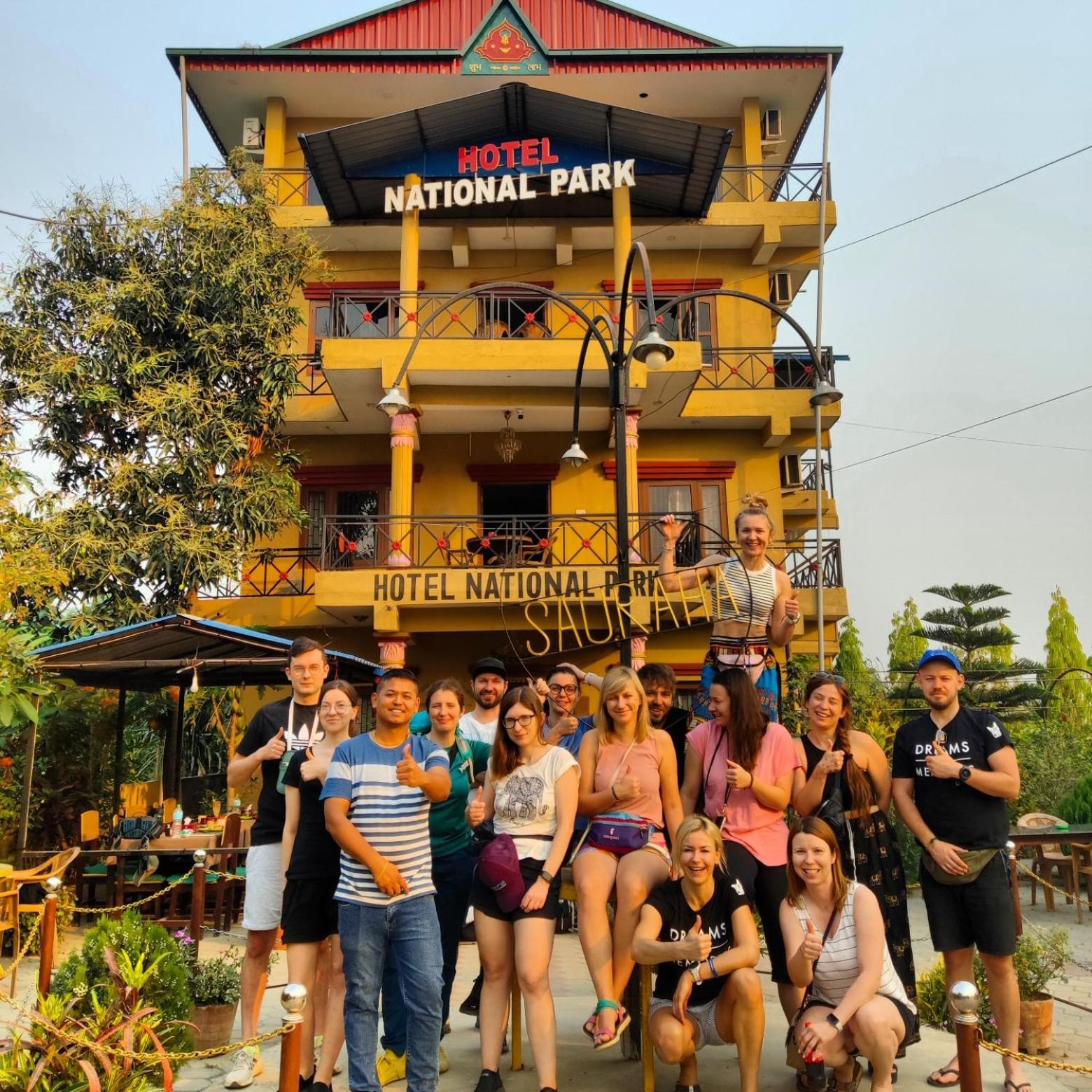 Hotel National Park Sauraha- Homely Stay And Peaceful Location With Jungle Safari Arrangements Экстерьер фото